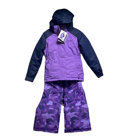 Xmtn - Girls’ Snowsuits 2 Piece ( Jacket & Pant ) - Picture 4 of 4